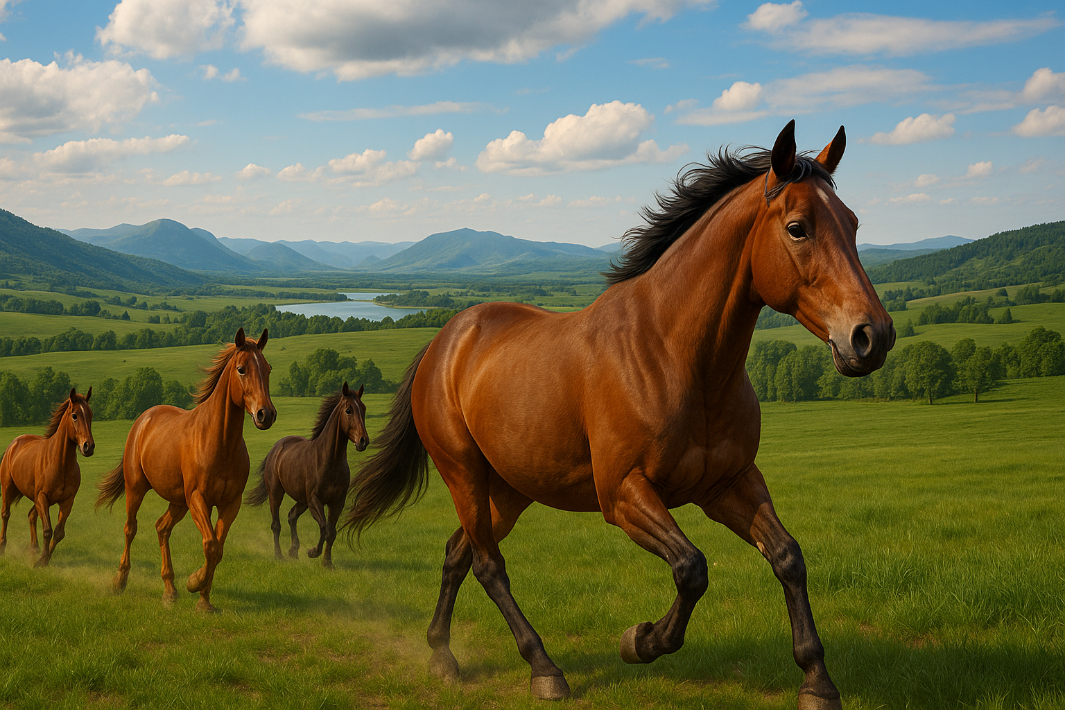 Cavalo com cascos bem formados e saudáveis