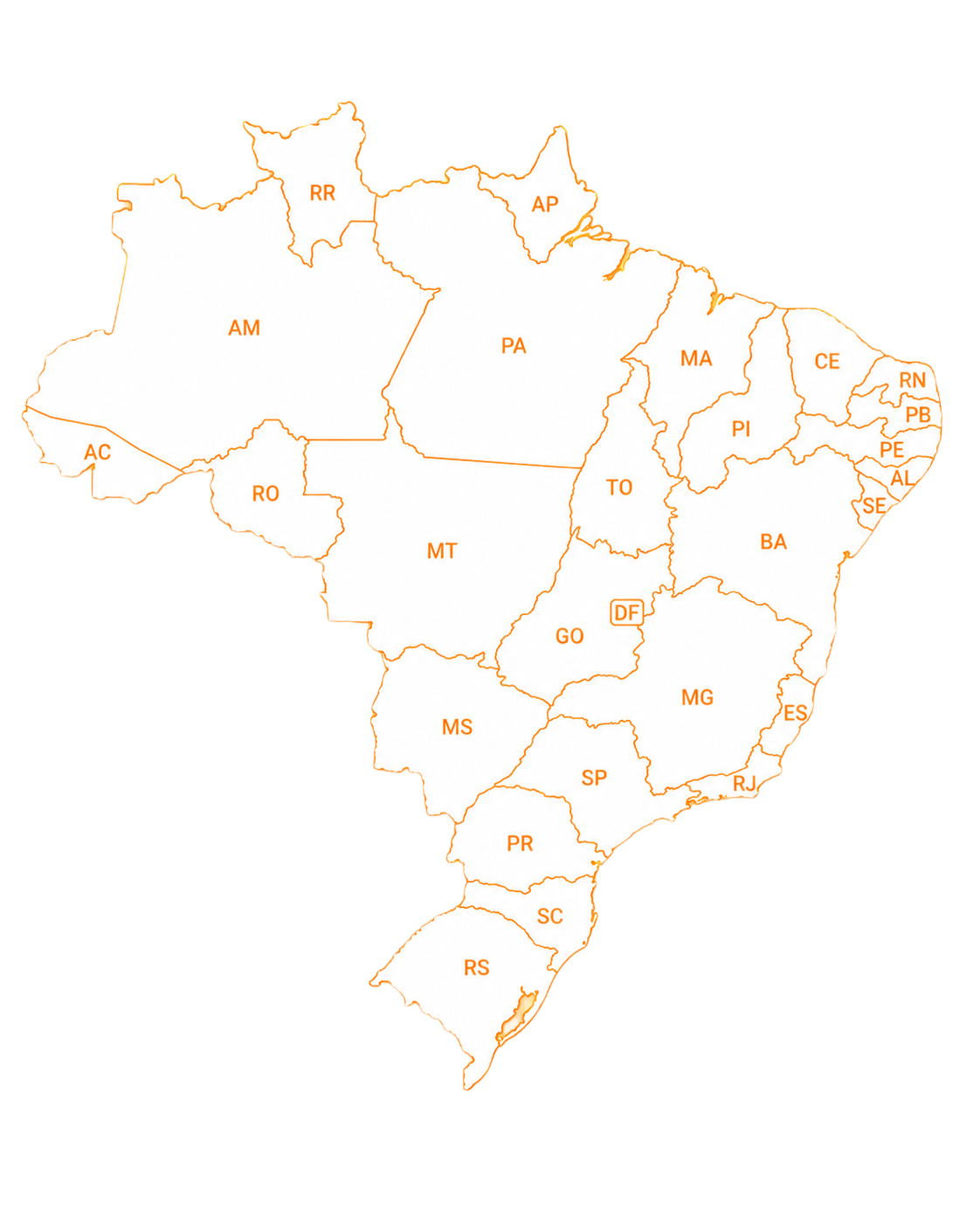 Mapa do Brasil
