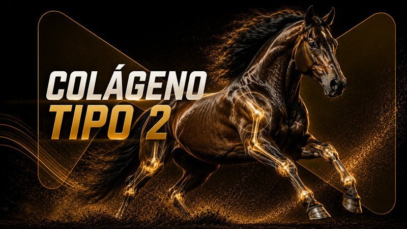 Colágeno tipo 2 para cavalos