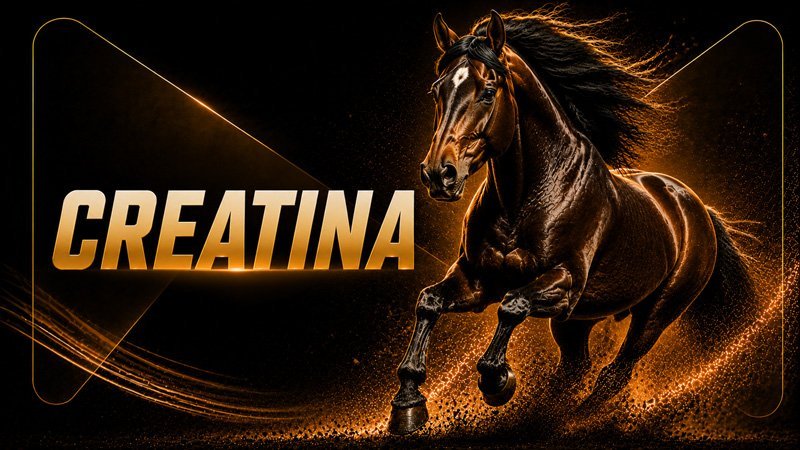 Creatina para cavalos: evidências, resposta e limites