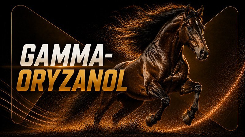 Gamma-oryzanol em equinos