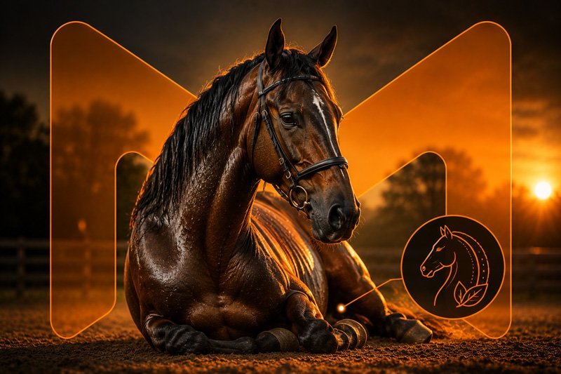 Recuperação do cavalo após o exercício: o que monitorar
